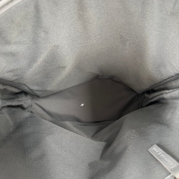 Kapten & Son Gray Beige Faux Leather Backpack | Gold Hardware - Picture 10 of 10